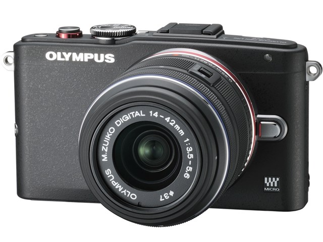 OLYMPUS PEN Lite E-PL6 ダブルズームキット [ブラック]の通販なら: JP