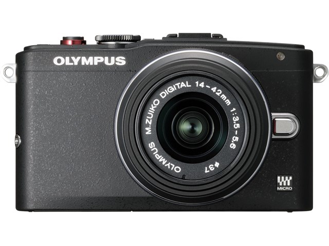 OLYMPUS PEN Lite E-PL6 ダブルズームキット [ブラック]の通販なら: JP 