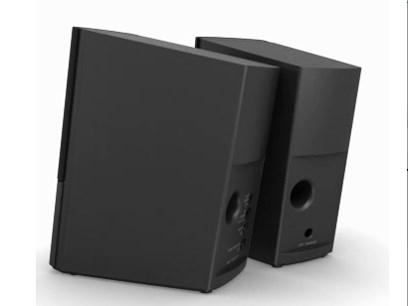 Bose Companion 2 Series III multimedia speaker system PCスピーカー 19 cm(H) x 8  cm(W) x 右:15 cm 左:14.5 cm(D)