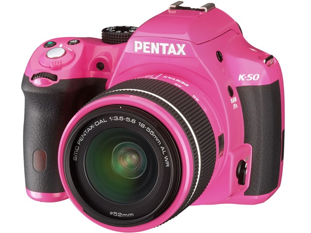 PENTAX K-50 レンズキット [ピンク]の通販なら: SMART1-SHOP [Kaago ...