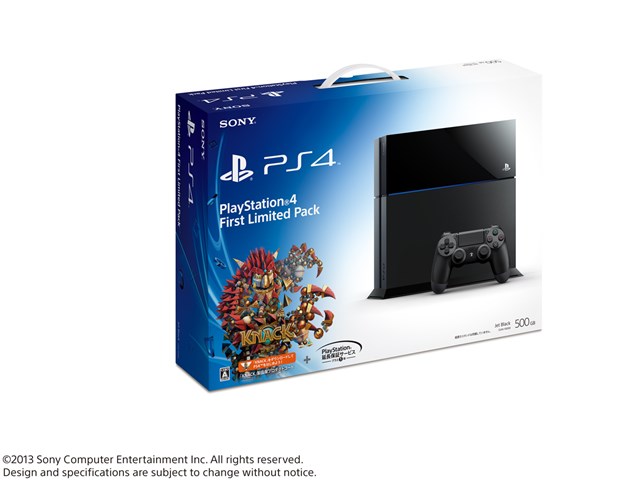 PS4  First Limited pack 　イヤホンなし