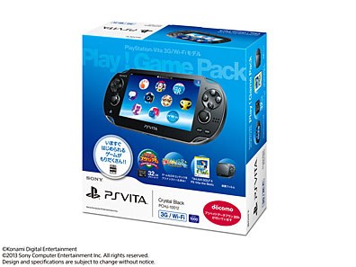 PlayStation Vita (プレイステーション ヴィータ) 3G/Wi-Fiモデル Play