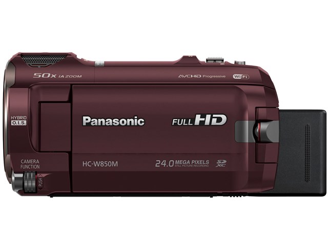 パナソニック ビデオカメラ HC-W850M-T [ブラウン] の通販なら: GRACE
