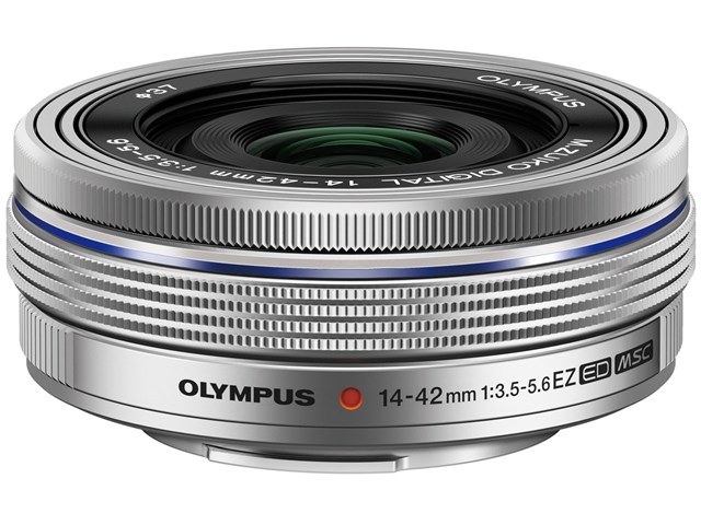 □オリンパス M.ZUIKO DIGITAL ED 14-42mm F3.5-5.6 EZ [シルバー]の