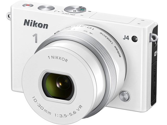 Nikon 1 J4 標準パワーズームレンズキット [ホワイト]の通販なら: JP ...