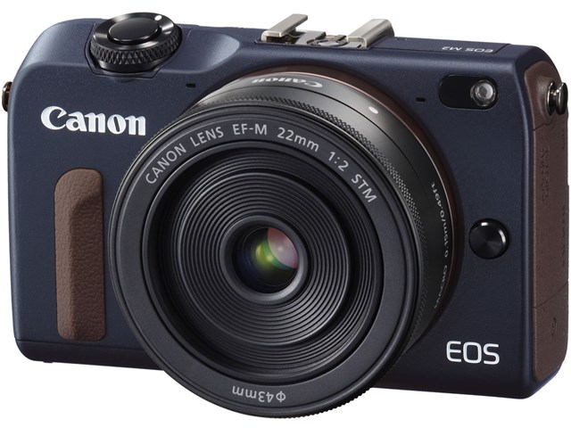 EOS M2 ダブルレンズキット [ベイブルー] 通常配送商品の通販なら 