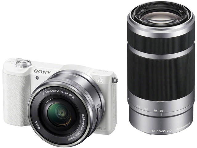 ソニー【SONY】α5100 ILCE-5100Y ダブルズームレンズキット [ホワイト] ILCE-5100Y-W☆【ILCE5100YW】の通販なら:  SAKURA MOMO [Kaago(カーゴ)]