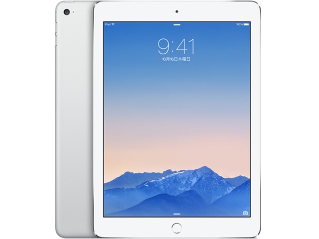iPad Air2 128GB Silver wi-fiモデル MGTY2J/APC/タブレット