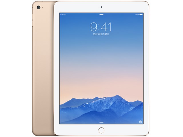 iPad Air 2 Wi-Fiモデル 16GB MH0W2J/A [ゴールド] 通常配送商品の通販