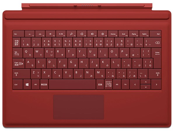 RD2-00009 [レッド] Surface Pro タイプ カバー マイクロソフトの通販 