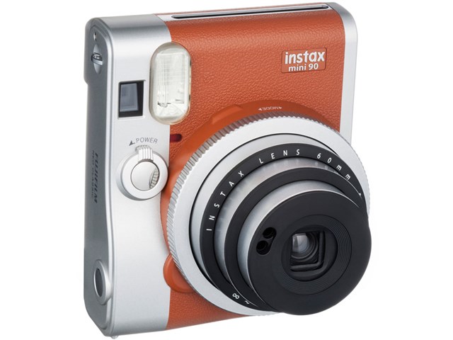 フジ instax mini 90 チェキ ネオクラシック ブラウン 特典USBメモリー