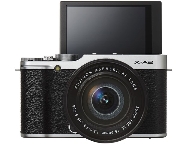 FUJIFILM X-A2 ダブルズームレンズキット [シルバー]の通販なら: エス