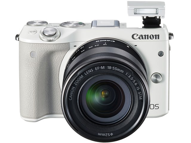 Canon ミラーレス一眼カメラ EOS M3 ダブルレンズキット(ホワイト) EF