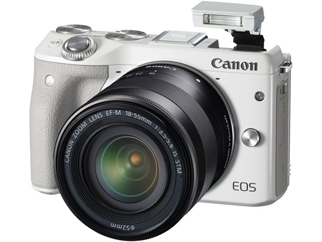 Canon ミラーレス一眼カメラ EOS M3 ダブルレンズキット(ホワイト) EF