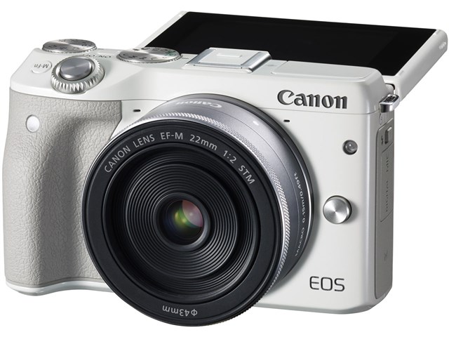 Canon ミラーレス一眼カメラ EOS M3 ダブルレンズキット(ホワイト) EF