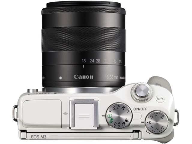 Canon ミラーレス一眼カメラ EOS M3 ダブルズームキット(ホワイト) EF