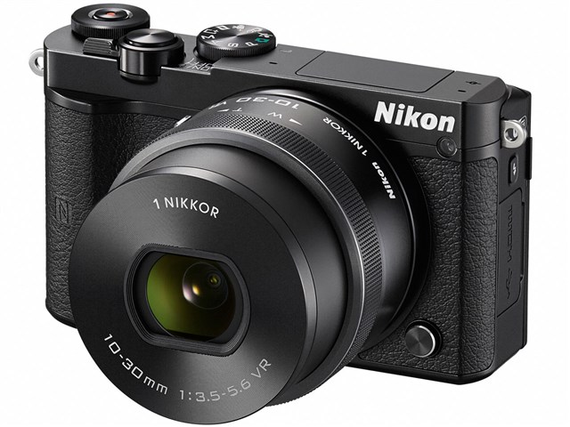 Nikon 1 J5 標準パワーズームレンズキット [ブラック]の通販なら: JP ...