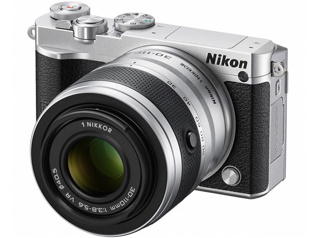 Nikon 1 J5 ダブルレンズキット シルバー ミラーレス 一眼-