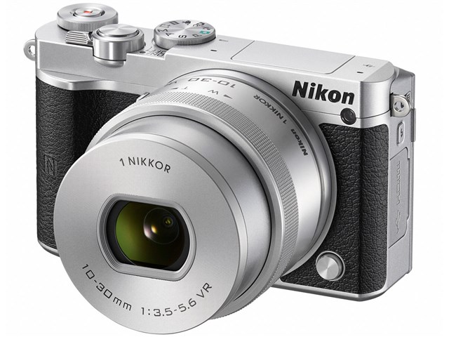 ニコン【ミラーレス】Nikon 1 J5 ダブルズームレンズキット [シルバー