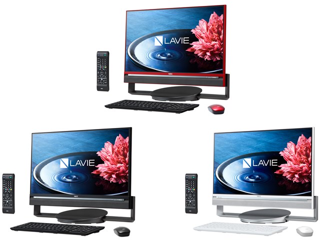 LAVIE Desk All-in-one DA770/BAB PC-DA770BAB [ファインブラック