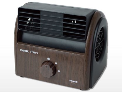 テクノス Teknos 卓上扇風機 デスクファン ダークブラウン Ti 31 Ti31 の通販なら Sakura Momo Kaago カーゴ