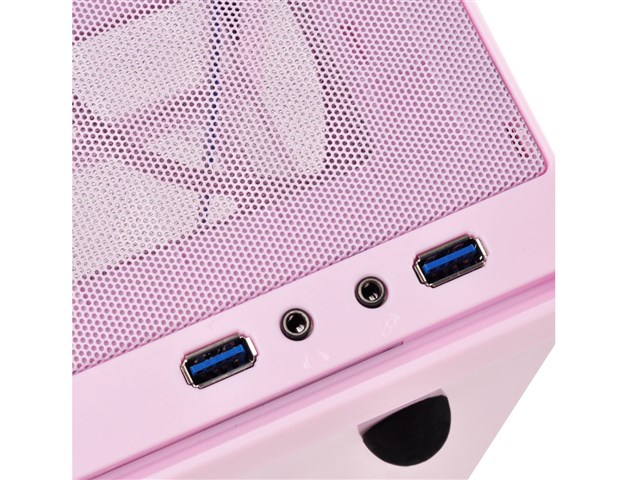 SILVERSTONESST-SG13P [ピンク] Silverstone SG13P-USA Pink Mini-DTX/Mini-ITX Sugo Small Form