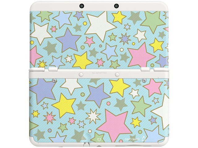 Newニンテンドー3DS きせかえプレートパック カラフルスター 通常配送