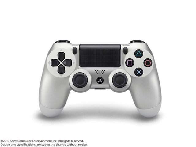 ワイヤレスコントローラー(DUALSHOCK 4) CUH-ZCT1J 07 [シルバー]の