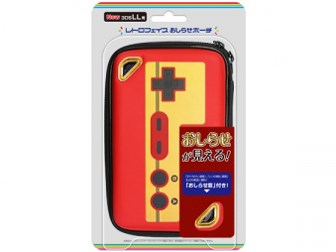 レトロフェイスおしらせポーチ(New3DSLL用) CC-RFOP-RDの通販