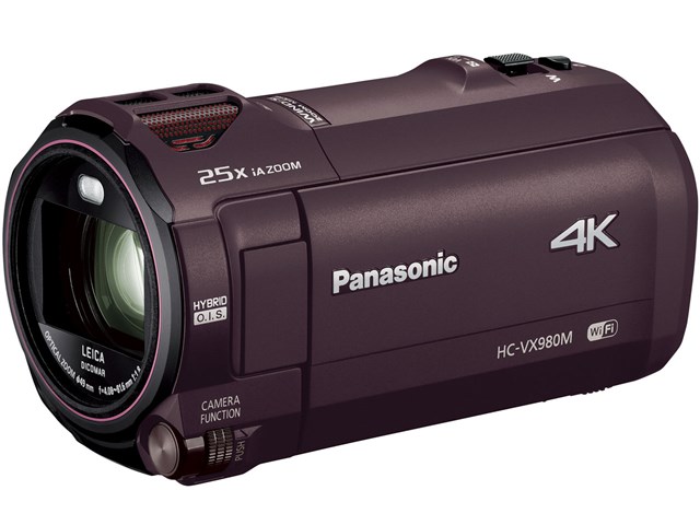 Panasonic　4Kビデオカメラ　HC-VX980M