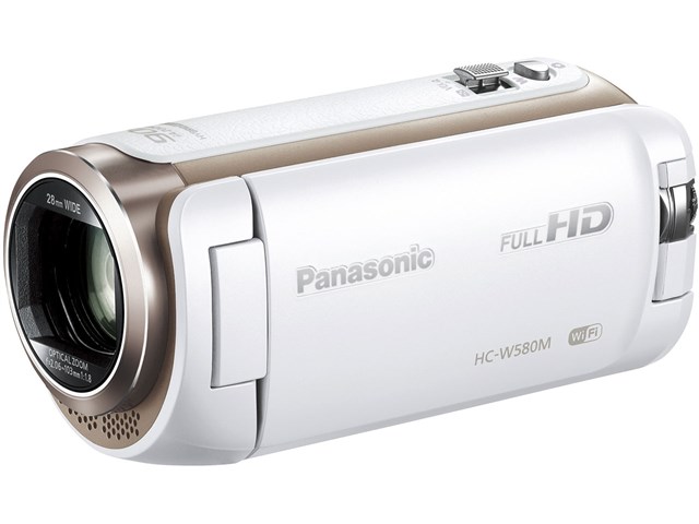新品][送料無料] パナソニック ビデオカメラ HC-W580M -W ホワイト