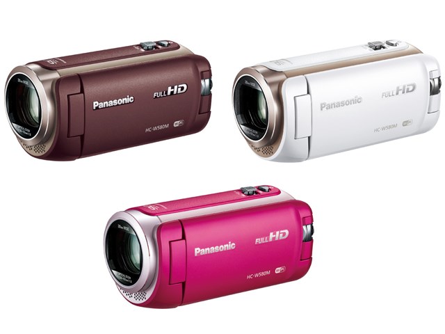 新品 パナソニック ビデオカメラ HC-W585M-W ホワイト ハンディカメラ