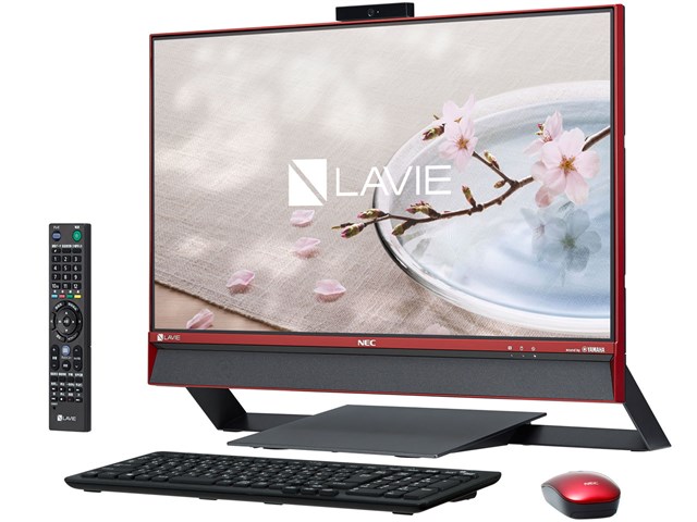 LAVIE Desk All-in-one DA770/DAR PC-DA770DAR [クランベリー