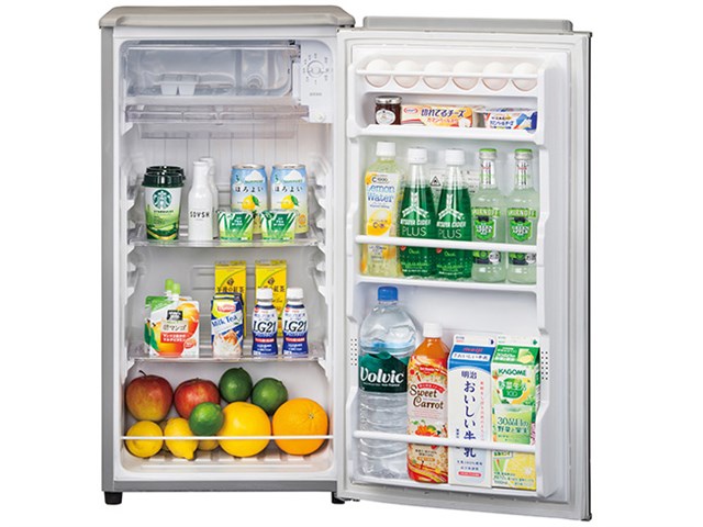 新品][送料無料] アクア 1ドア冷蔵庫 AQR-81E -S メタリックシルバー