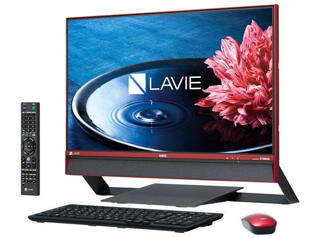 LAVIE Desk All-in-one DA770/EAR PC-DA770EAR [クランベリーレッド] 通常配送商品の通販なら:  バリュー・ショッピング [Kaago(カーゴ)]