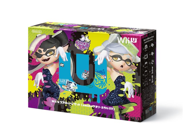 Wii U スプラトゥーン セット (amiibo アオリ・ホタル付き) 任天堂の 