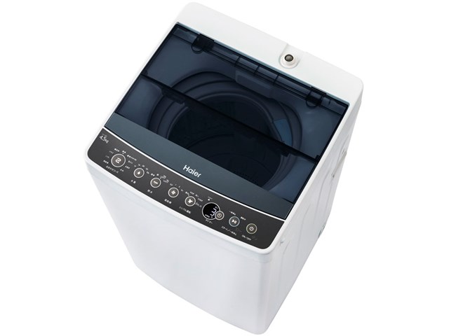 ハイアール 全自動洗濯機 4.5kg JW-C45A-K ブラックの通販なら