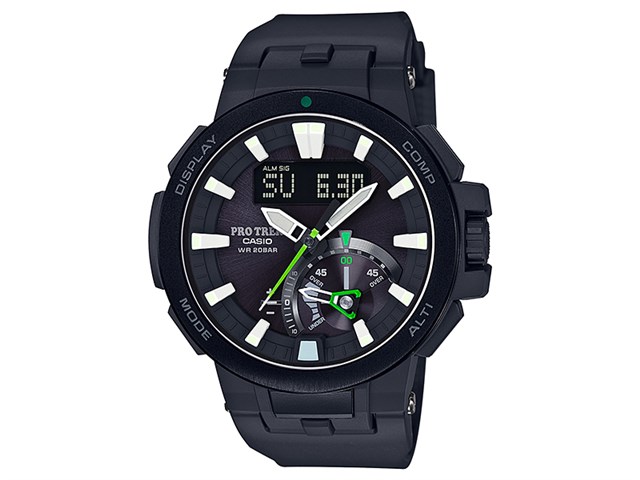 カシオ【国内正規品】CASIO PRO TREK 電波ソーラーメンズ腕時計 PRW ...