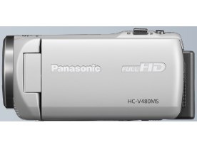パナソニック HDビデオカメラ 32GB HC-V480MS-W ホワイト デジタル