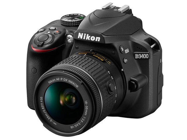 Nikonデジタル一眼レフカメラD3400ダブルズームキットブラック