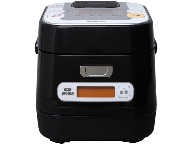 スマホ/家電/カメラアイリスオーヤマ 銘柄量り炊きIHジャー炊飯器 3合 RC-IA30-B