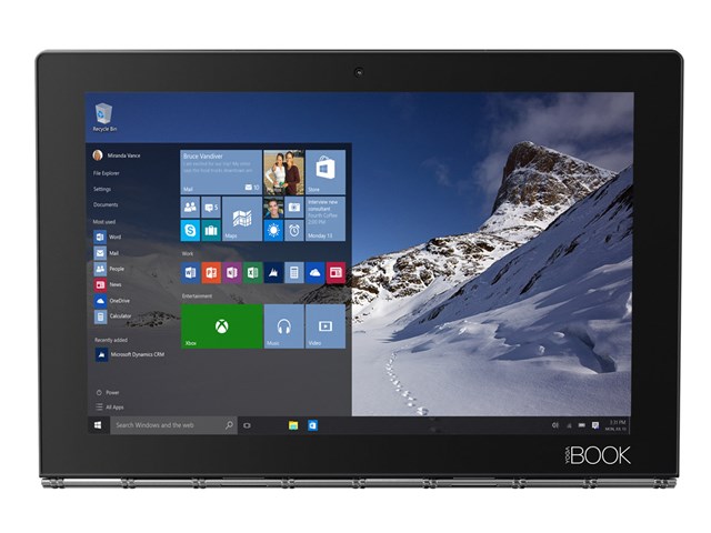 ZA160003JP SIMフリー YOGA BOOK with Windows Lenovoの通販なら