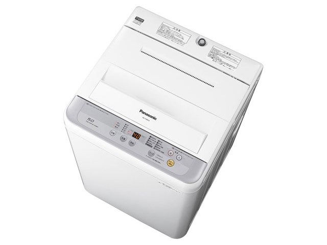 パナソニック【Panasonic】5kg 全自動洗濯機 NA-F50B10-S(シルバー