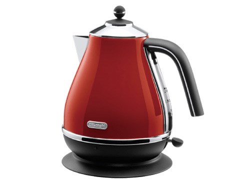 デロンギ DeLonghi アイコナ 電気ケトル 1L 1000ml レッド 赤 KBO1200J