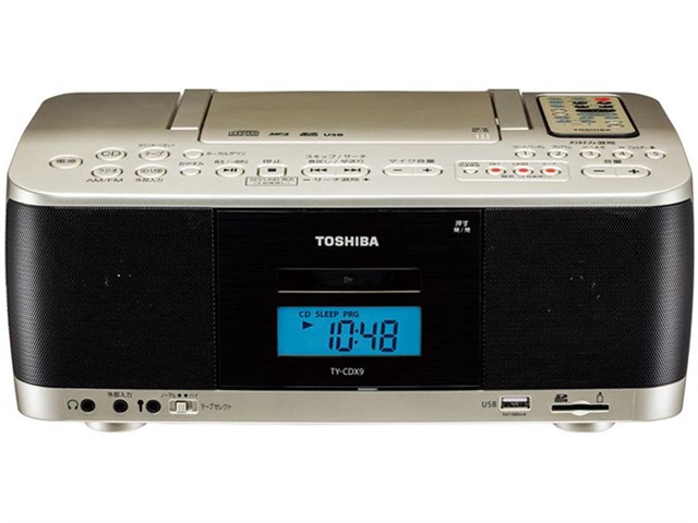 TOSHIBA TY-CDX9 USB対応ラジオ・コンポ TY-CDX9 | CDラジカセ | 東芝ライフスタイル株式会社 | CD
