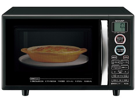 シャープ　SHARP オーブンレンジ 15L/RE-S55AJ 2018年製 シャープ【SHARP】15L オーブンレンジ RE-S5E-B(ブラック系)【RES5EB