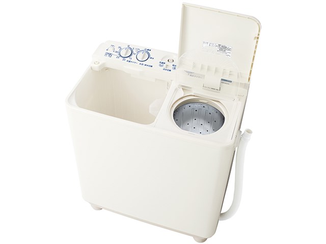 新品][送料無料] アクア 二槽式洗濯機 AQW-N451 (W) ホワイト 洗濯 ...