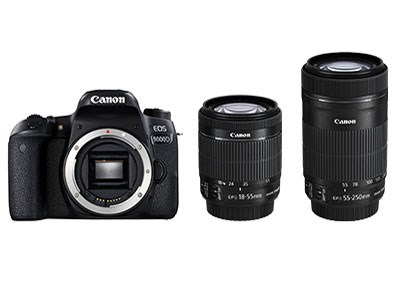 [ ほぼ新品 ] Canon EOS 9000D ダブルズームキット