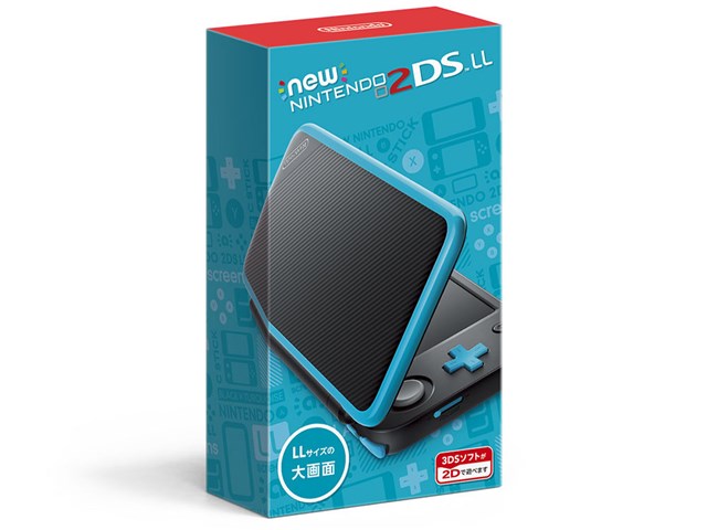 Newニンテンドー2DS LL [ブラック×ターコイズ]の通販なら: World Free