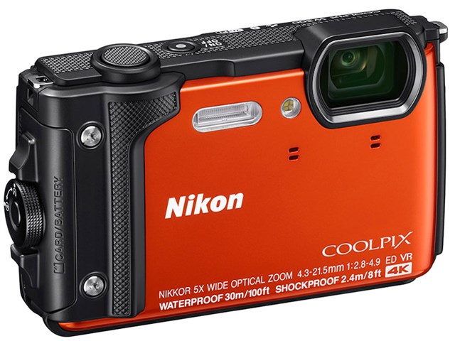 新品][送料無料] ニコン コンパクト デジタルカメラ COOLPIX W300 OR